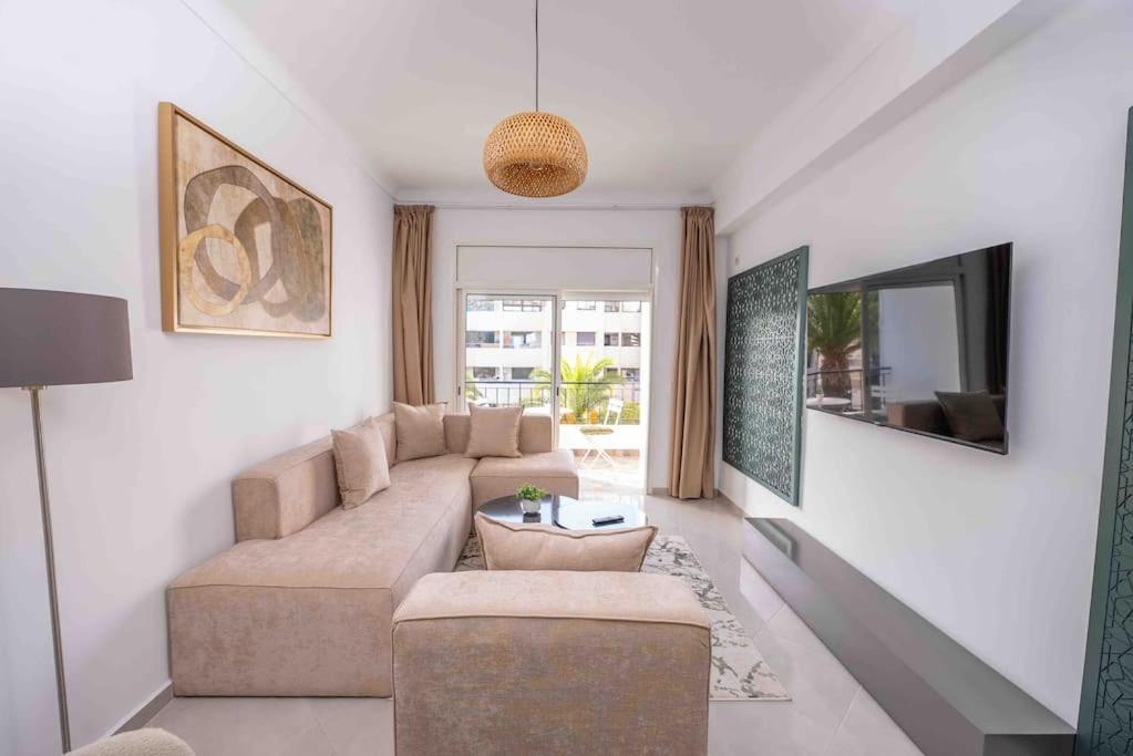 Tradition Meets Modern: 2Br Flat In Rabat Hassan Экстерьер фото